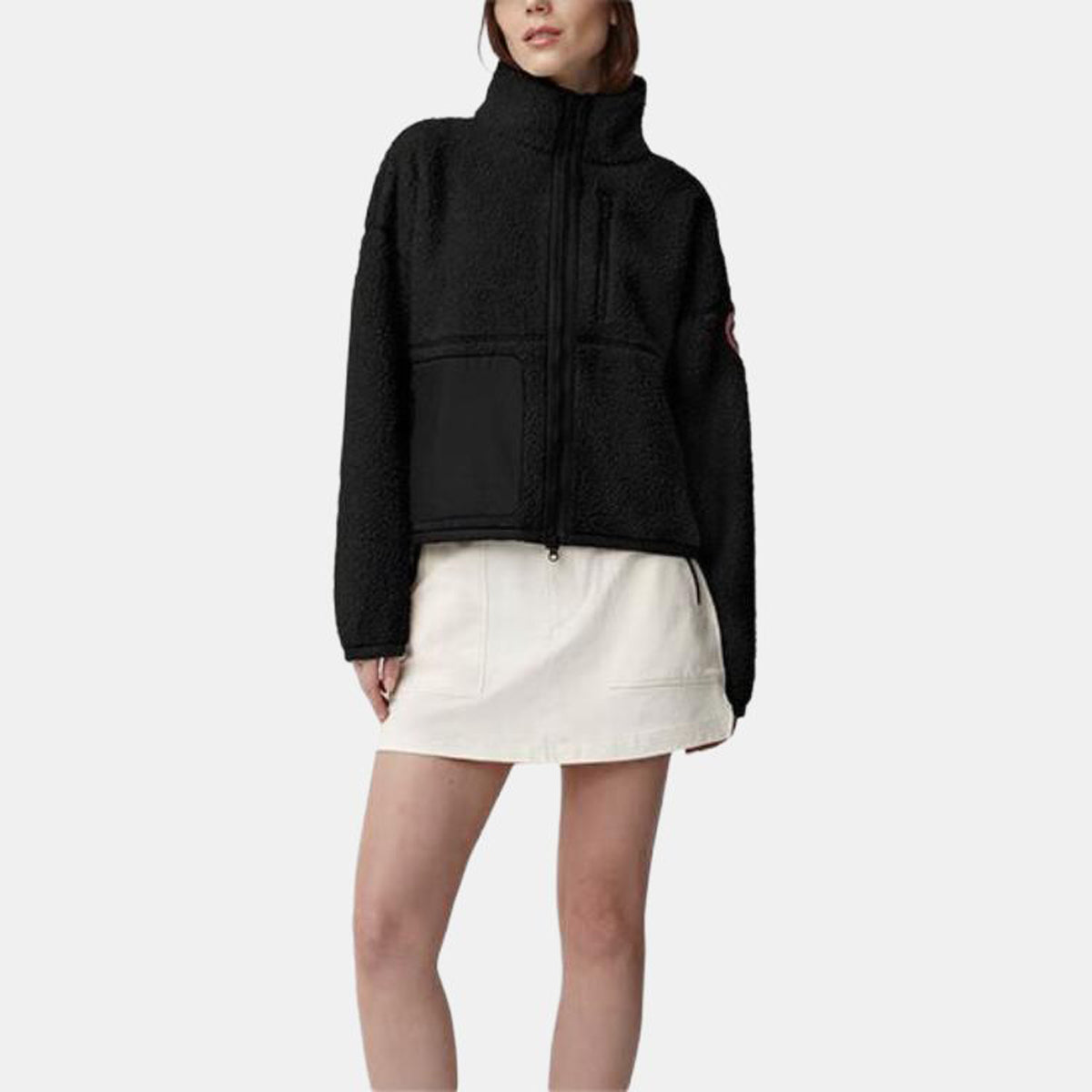 Canada Goose Simcoe Fleece Jacket – Black (Women's)