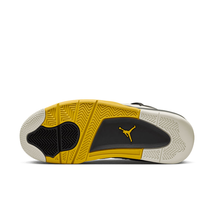 Air Jordan 4 Retro Vivid Sulfur – White & Yellow Sneakers