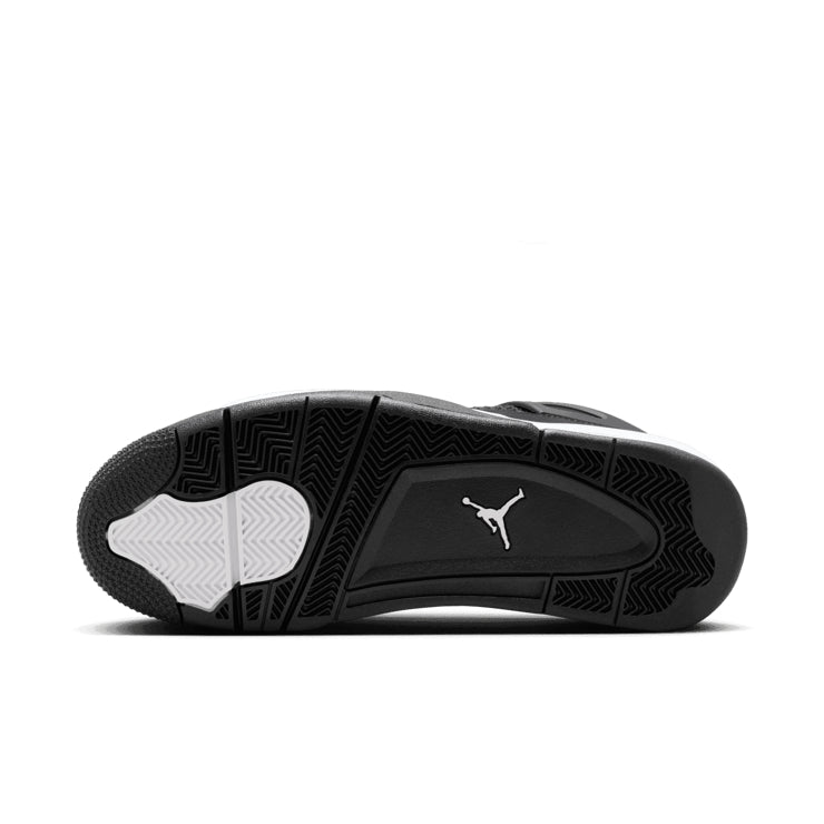 Air Jordan 4 Retro White Thunder – Black & White Sneakers