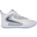 Nike Light Grey Sneakers with Dark Swoosh & Gum Sole