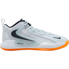 Nike Cream & Yellow Low-Top Lace-Up Sneakers
