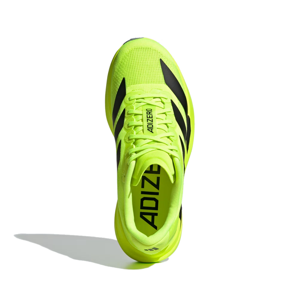 adidas Adizero EVO SL Running Shoes – Neon Yellow & Black