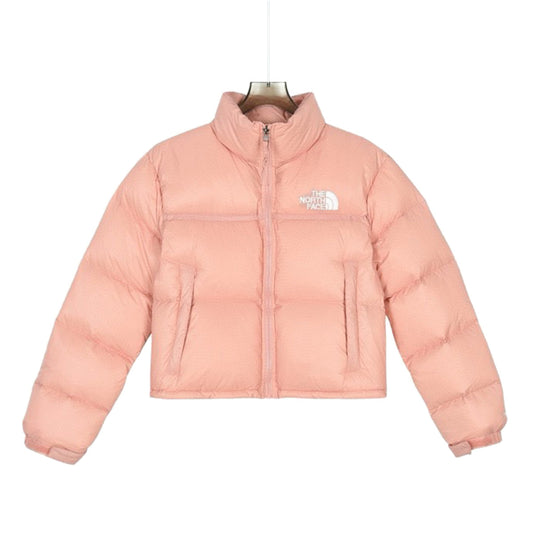 The North Face Pink Puffer Jacket for Bright Winter Days