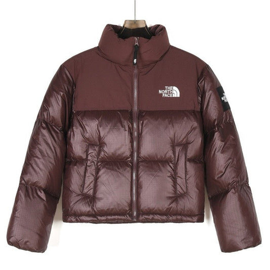 The North Face Brown Puffer Jacket for Season-Long Comfort