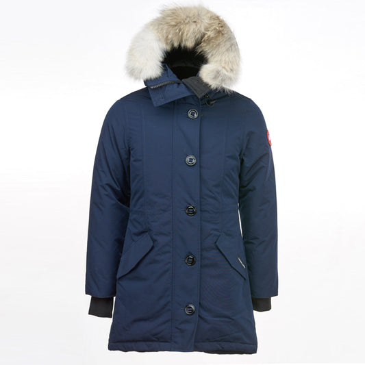 Canada Goose Rossclair Down Jacket – Navy (Women's)