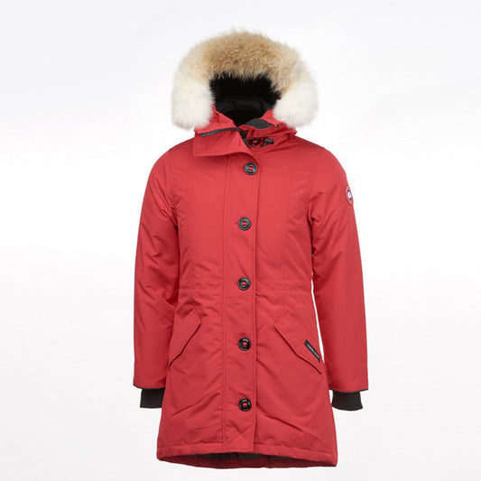 Canada Goose Rossclair Down Jacket – Red (Women's)