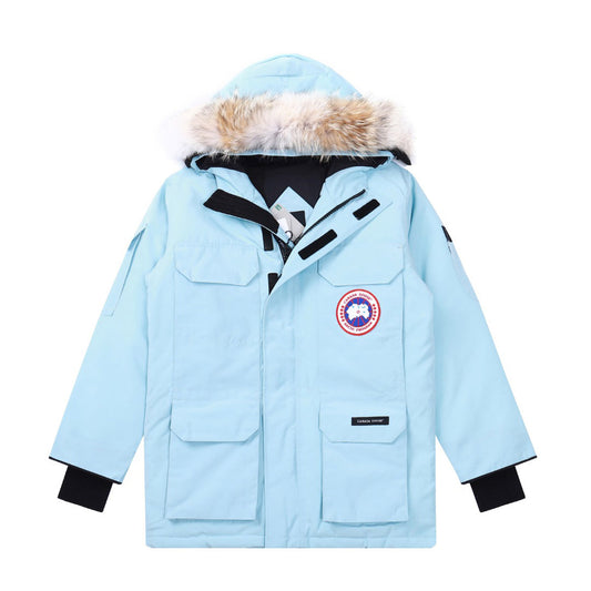 Canada Goose Expedition Down Jacket – Light Blue (Women's)