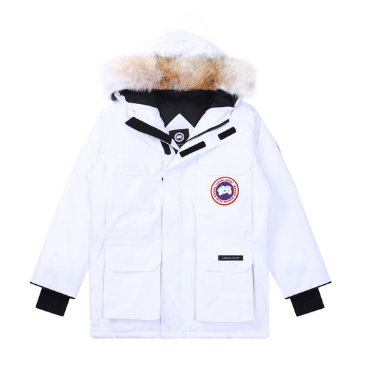 Canada Goose Expedition Down Jacket – White (Women's)