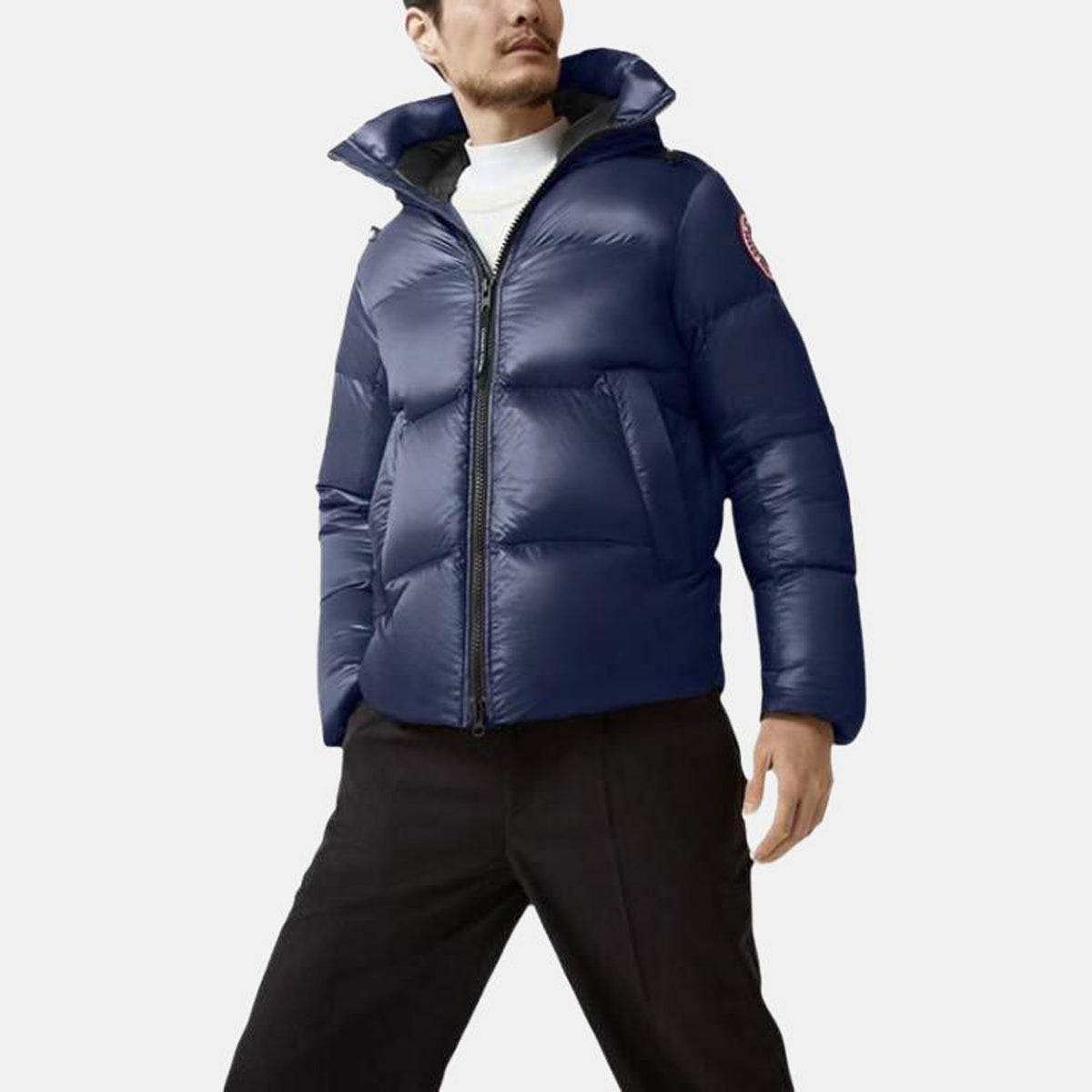 Canada Goose Crofton Down Jacket – Navy Blue (Unisex)