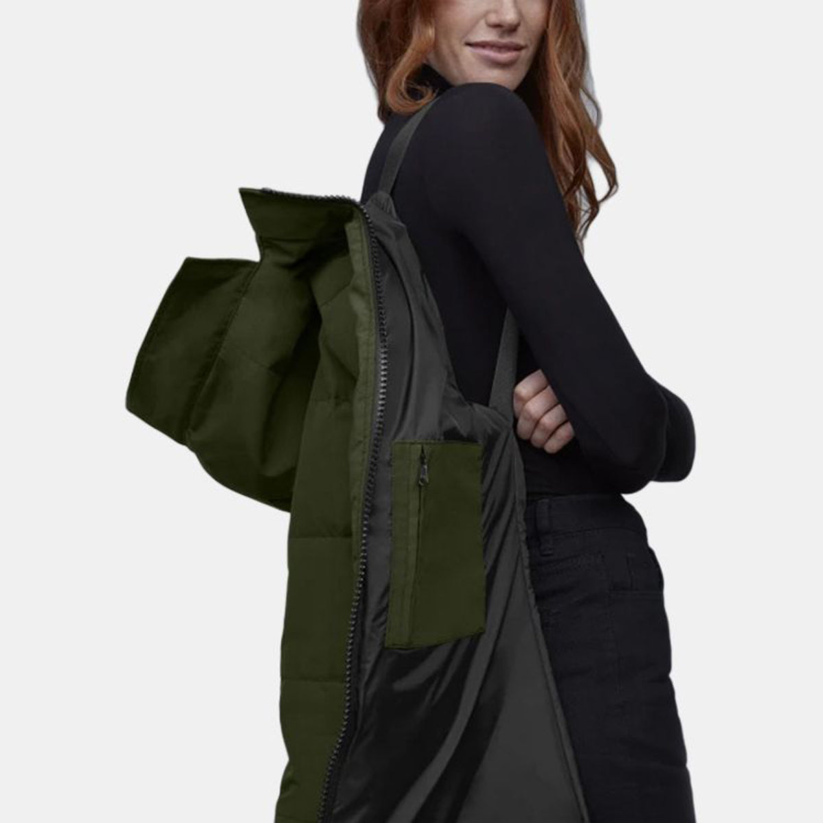 Canada Goose Mystique Down Jacket – Military Green (Women's)