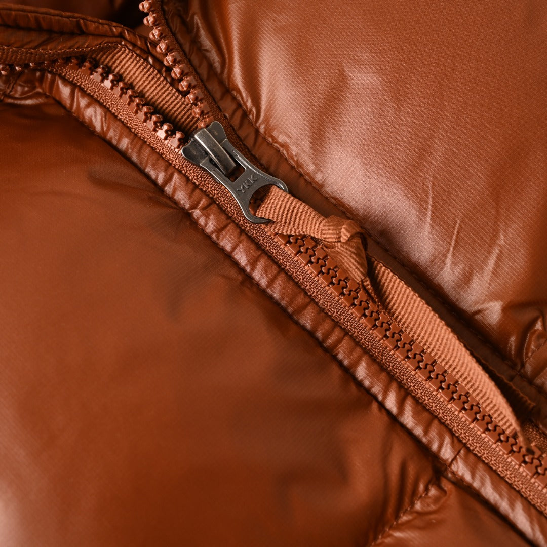 The North Face Brown Puffer Jacket for Weekend Errands and Beyond