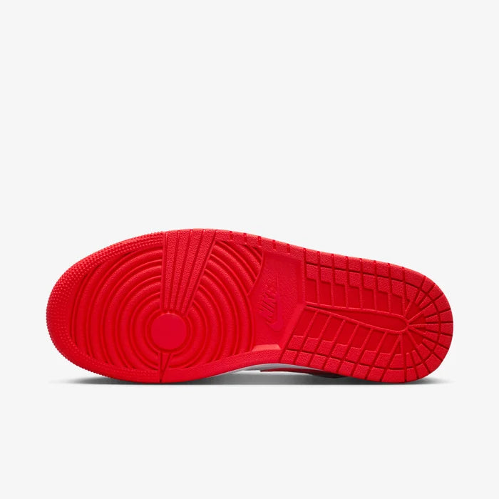 Air Jordan 1 Low Sneakers – White & Red