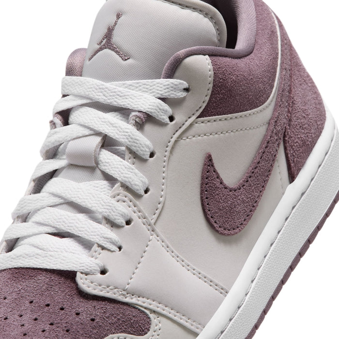 Air Jordan 1 Low Sneakers – Off-White & Dusty Mauve