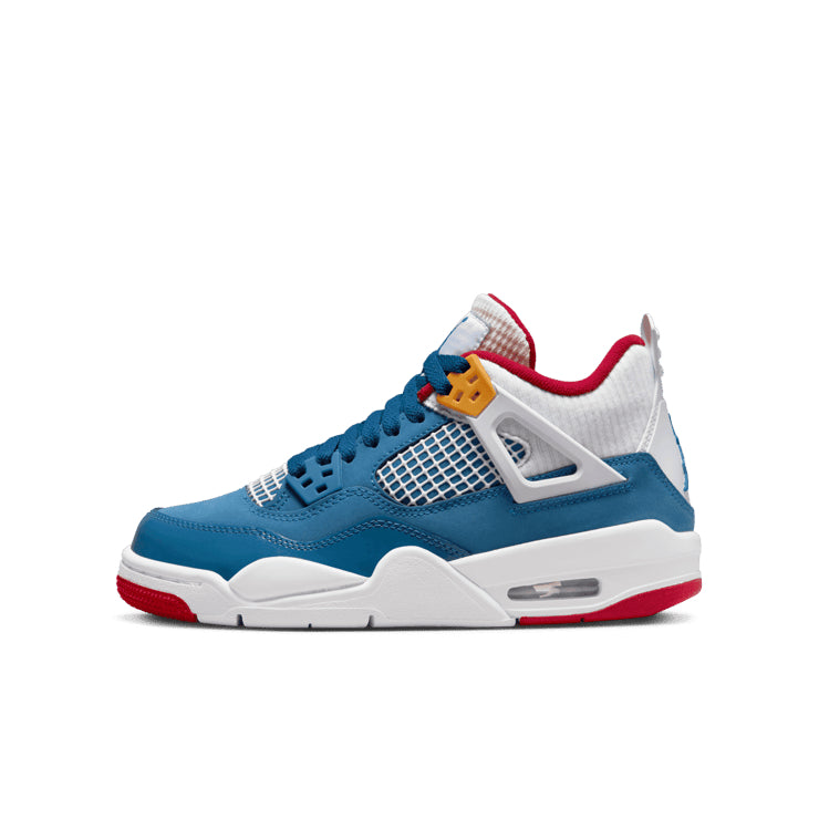 Air Jordan 4 Retro Messy Room – Blue & White Sneakers