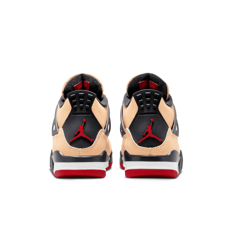 Air Jordan 4 Pizza – Tan & Red Sneakers