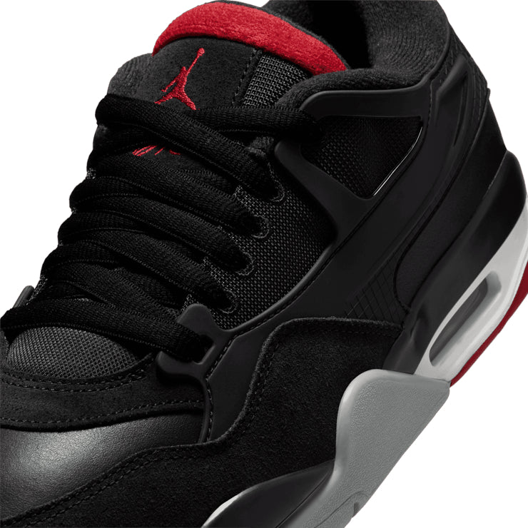 Air Jordan 4 RM Bred – Black & Red Sneakers