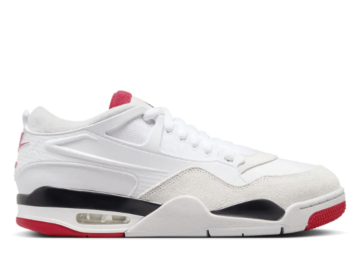Air Jordan 4 RM White Fire Red Black