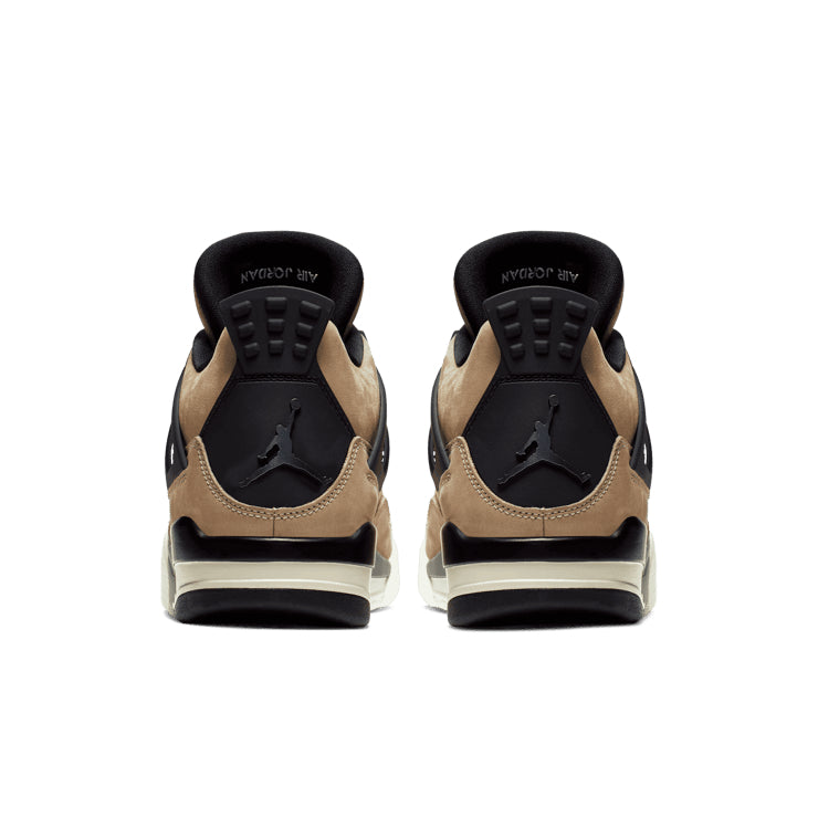 Air Jordan 4 Retro Fossil – Sand & Black Sneakers