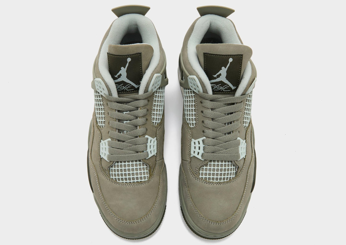 Air Jordan 4 Retro Sneakers – Olive Khaki