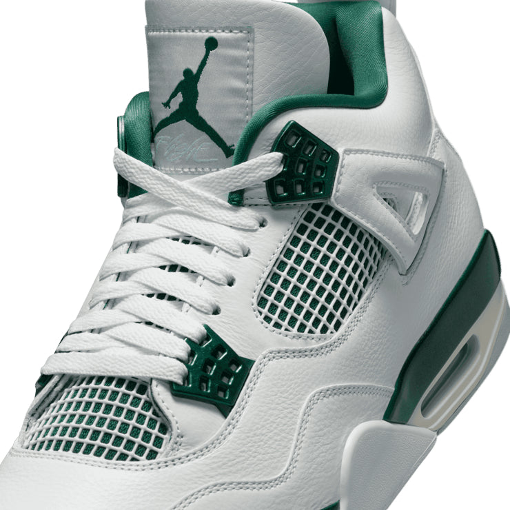 Air Jordan 4 Retro Oxidized Green – White & Green Sneakers