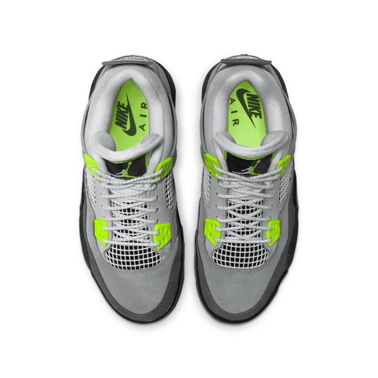 Air Jordan 4 Retro SE 95 Neon – Grey & Neon Sneakers