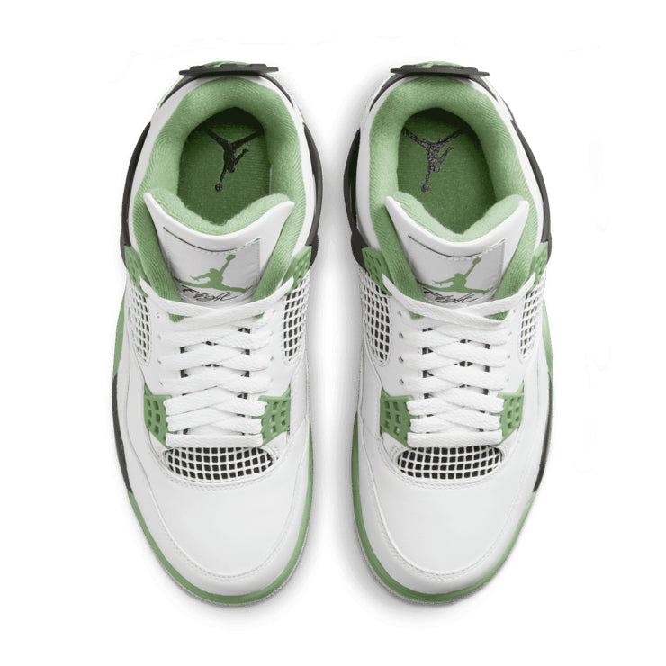 Air Jordan 4 Retro Seafoam – White & Green Sneakers