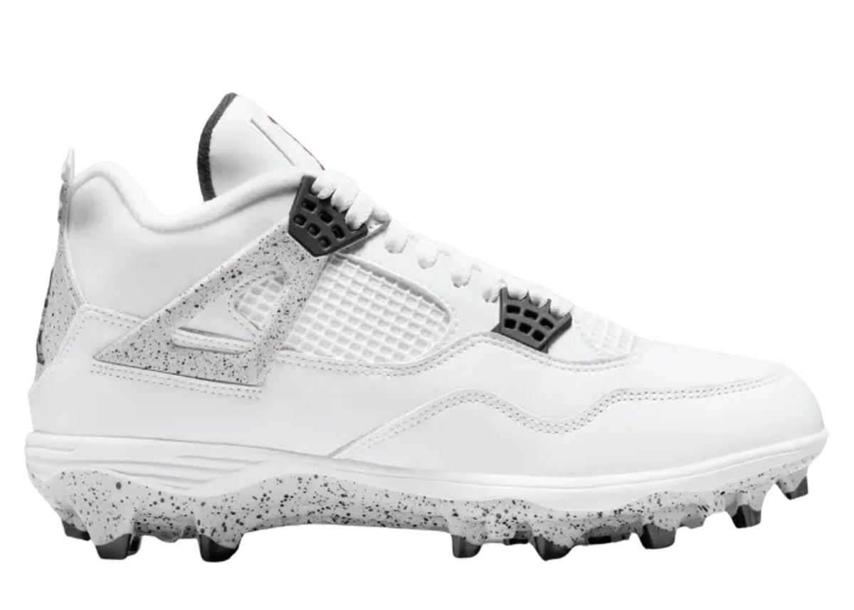 Air Jordan 4 Retro TD Cleat White Cement
