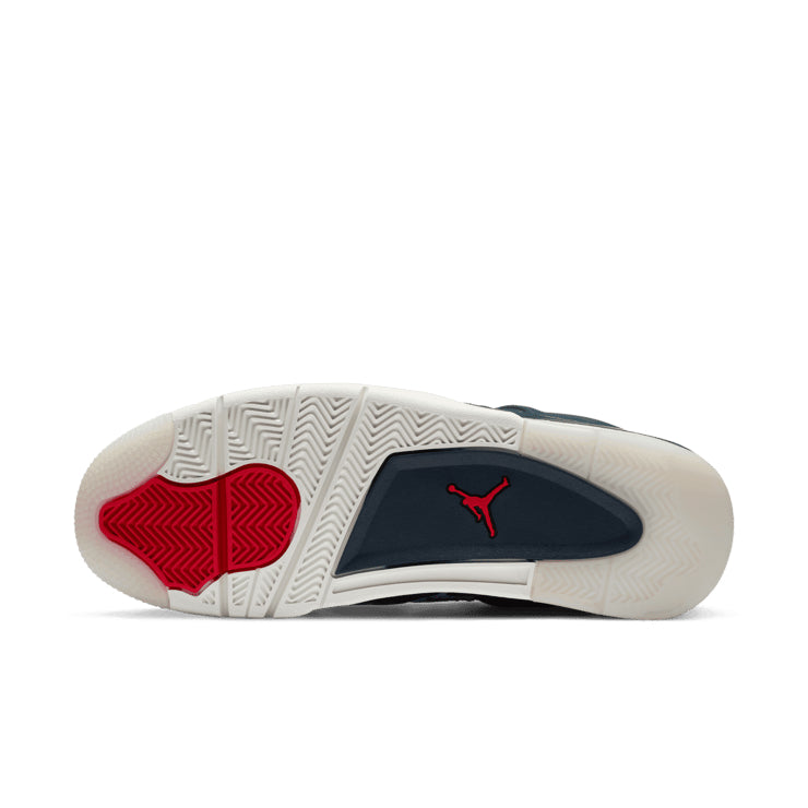 Air Jordan 4 Retro SE Sashiko – Blue Patchwork Sneakers