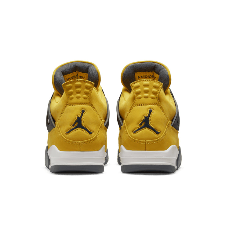Air Jordan 4 Retro Lightning – Yellow & Grey Sneakers