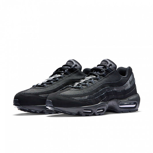 Nike Black Sneakers with Visible Air Windows
